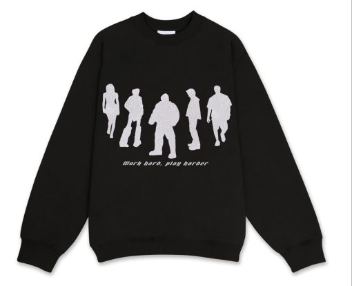 HARD WORK - SOFT WEAR SWEATER IN BLACK